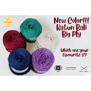 Benang Rajut Katun Bali Big Ply