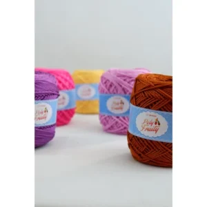 Benang Rajut Poly Fruity Shimmer