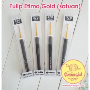 Hakpen Jarum Rajut Tulip Etimo Gold