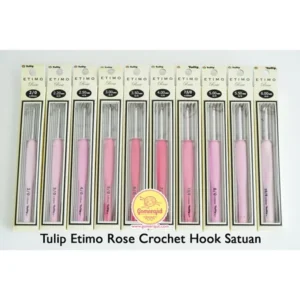 Hakpen Jarum Rajut Tulip Etimo Rose