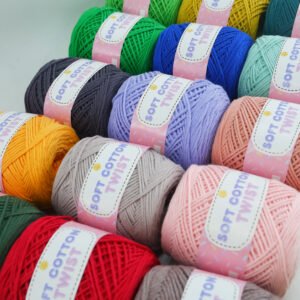 Benang Rajut Soft Cotton Twist